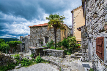 Fototapeta na wymiar Hum, Istrien, Kroatien