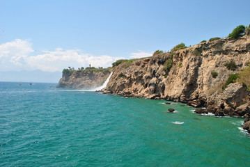 sea, beach, coast, water, landscape, island, ocean, blue, nature, summer, sky, greece, mediterranean, rock, cliff, travel, panorama, europe, spain, coastline, bay, seascape, beautiful, destination, gr