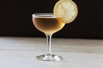 Whiskey sour cocktail