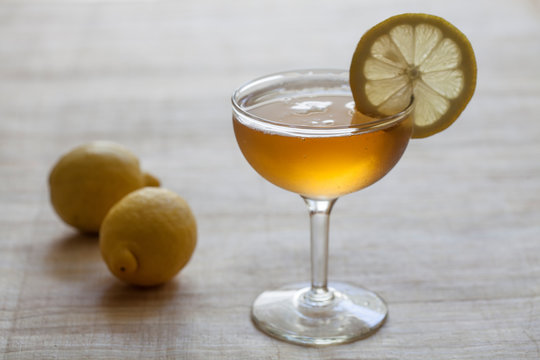 Whiskey sour cocktail