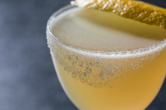 Sidecar cocktail