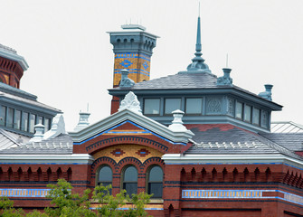 city buildings on a cloudy day