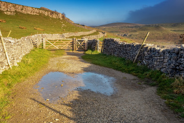 The Yorkshire Dales is an upland area of the Pennines in Northern England in the historic county of Yorkshire, most of it in the Yorkshire Dales National Park created in 1954.