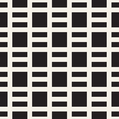 Vector seamless pattern. Simple stylish abstract texture. Repeating geometric tiles