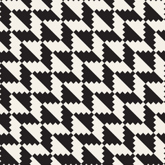Vector seamless geometric pattern. Simple abstract lines lattice. Repeating ethnic stylish background