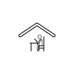  Home schooling, home schooling  icon. Element of home schooling icon. Thin line icon for website design and development, app development. Premium icon