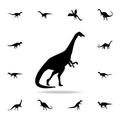 Anchisaurus icon. Detailed set of dinosaur icons. Premium graphic design. One of the collection icons for websites, web design, mobile app