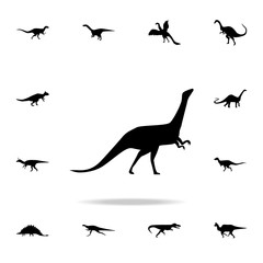 Anchisaurus icon. Detailed set of dinosaur icons. Premium graphic design. One of the collection icons for websites, web design, mobile app