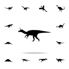 Cintaozavr icon. Detailed set of dinosaur icons. Premium graphic design. One of the collection icons for websites, web design, mobile app