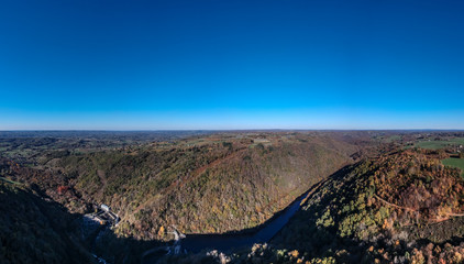 Allassac (Corrèze) - Barrage du Saillant
