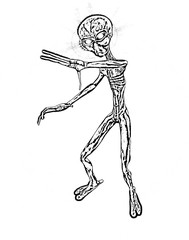 Alien Monster Sketch