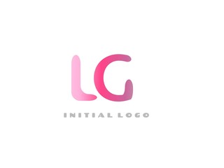LG Initial Logo for your startup venture