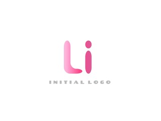 LI Initial Logo for your startup venture
