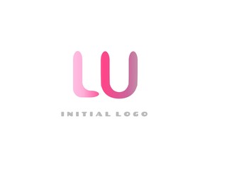 LU Initial Logo for your startup venture