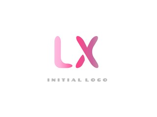 LX Initial Logo for your startup venture