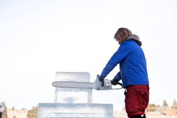 Carving Ice