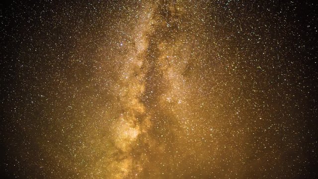 Milky Way astrophotography night sky time lapse