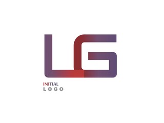 LG Initial Logo for your startup venture