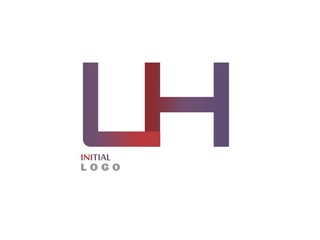 LH Initial Logo for your startup venture