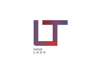 LT Initial Logo for your startup venture