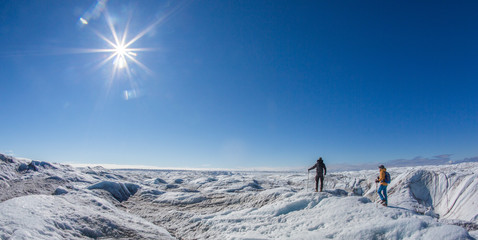 Fototapeta na wymiar Greenland Adventure Travel