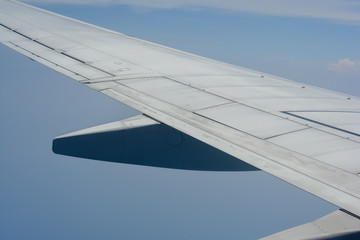 Obraz premium Engine of passenger jet aircraft