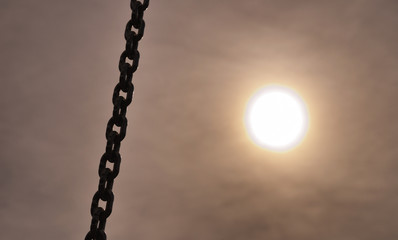 チェーン　太陽　素材