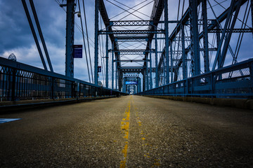 Downtown Cincinnati Newport Walking bridge 