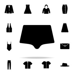 woman pants icon. Clothes icons universal set for web and mobile