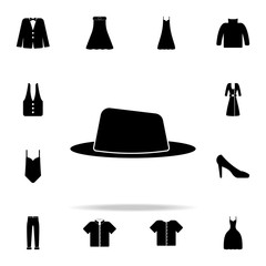 hat icon. Clothes icons universal set for web and mobile