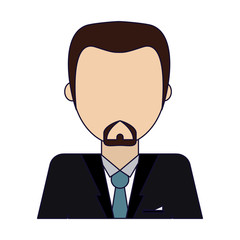 Businessman faceless avatar