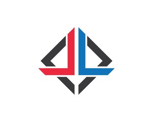 L Letter Logo Template vecto