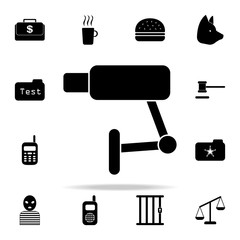 Surveillance Camera icon. Police icons universal set for web and mobile