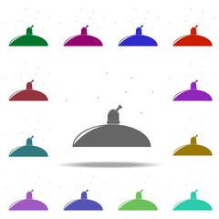 observatory icon. Elements of Space in multi color style icons. Simple icon for websites, web design, mobile app, info graphics