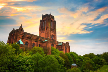 Liverpool Cathedral in Liverpool, UK