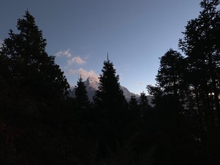 Annapurna in the morning