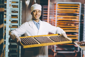 chocolate candy making