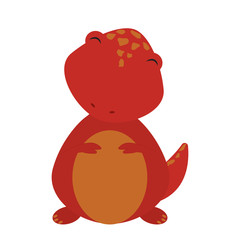 Cute cartoon dinosaur