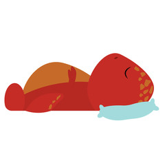 Cute cartoon dinosaur