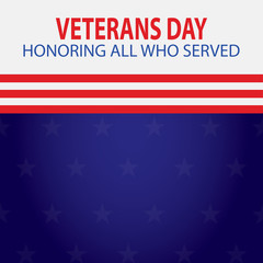 Veterans day background