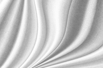 The luxury of white fabric texture background, White fabric with high resolution, luxury cloth or liquid wave