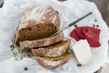 bread and meat