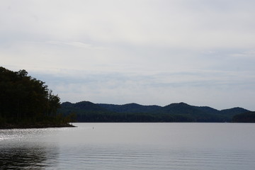 lake in the mountains