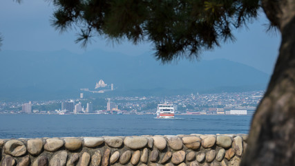 宮島の連絡フェリー