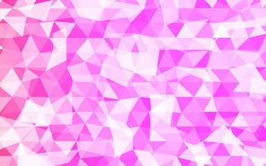 Vertical banner of polygonal elements. gradient triangles. Vector illustration. For design, presentations