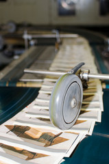 Printing machine, hit set speed roto offset print press, newspaper and magazine production conveyor...