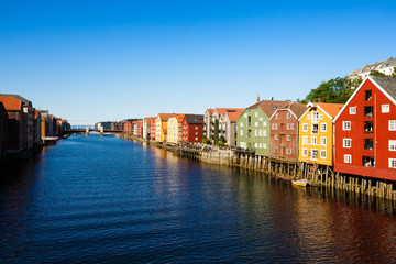 Obraz premium Trondheim in Norway