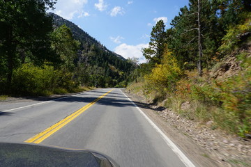 road in the mountains