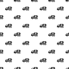 Petrol truck pattern seamless vector repeat geometric for any web design