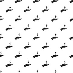 Save energy pattern seamless vector repeat geometric for any web design